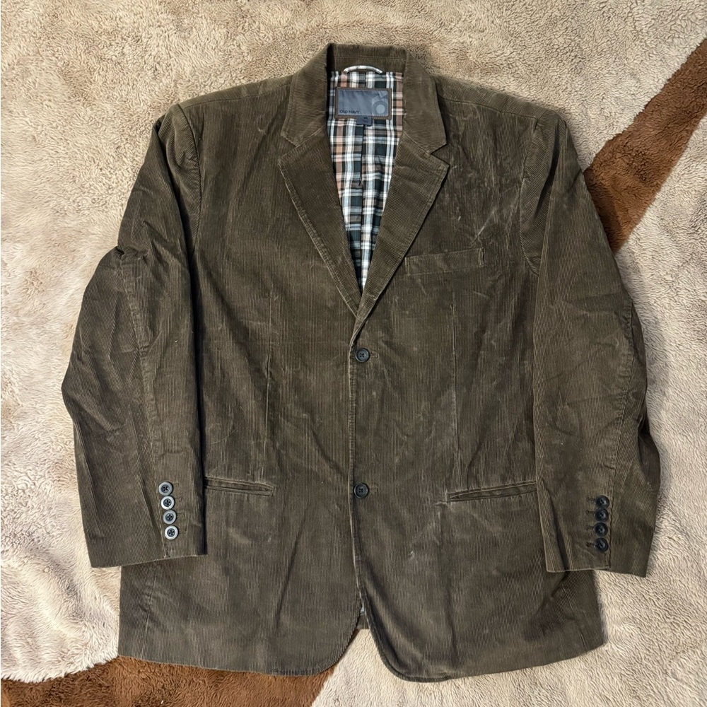 Old Navy Brown Sport Coat Corduroy Blazer